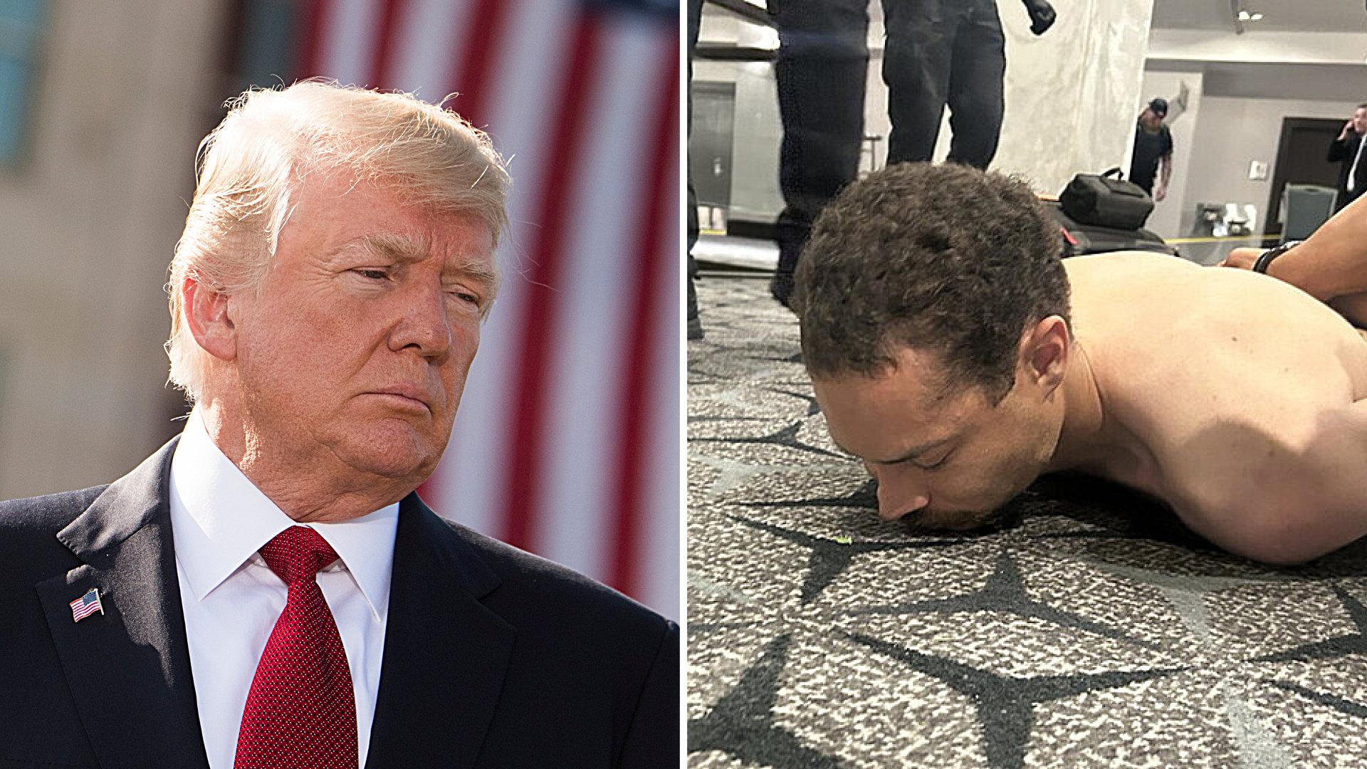 Trump questioned after WHCD shooting was called “staged”