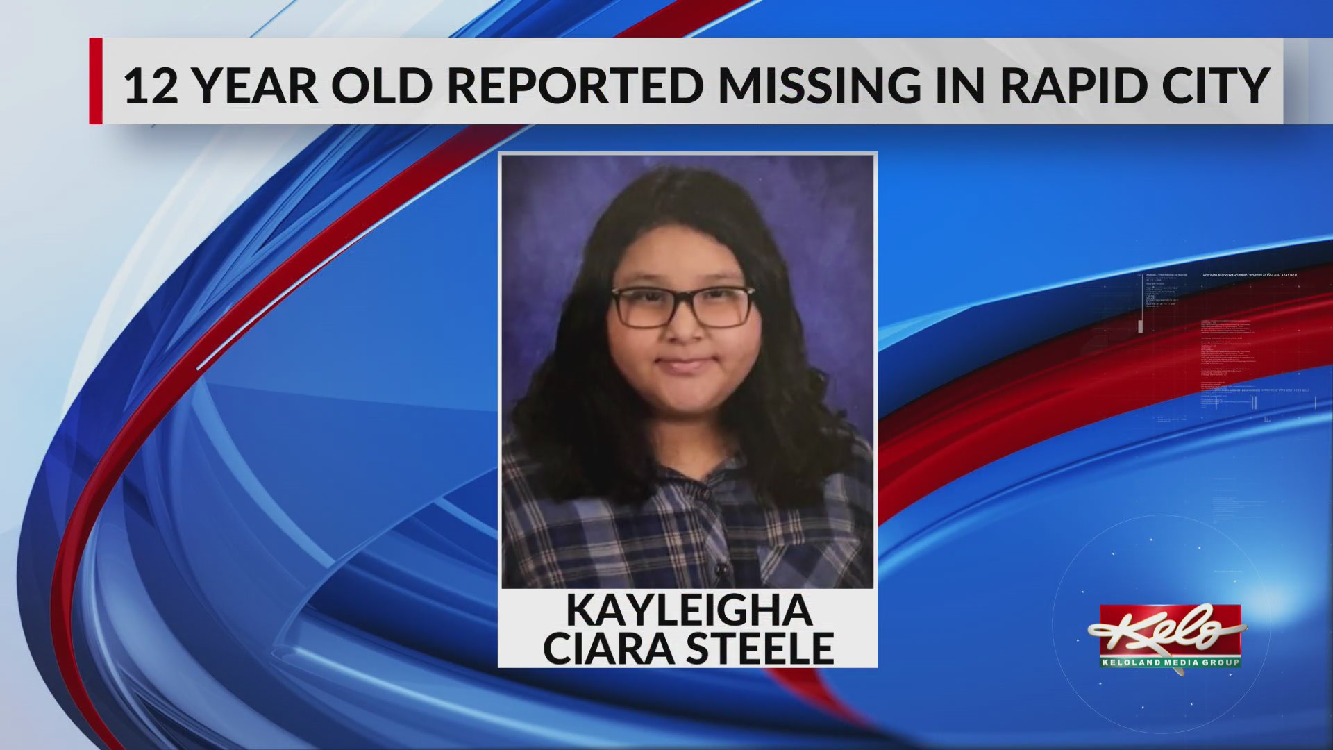 12-year-old girl reported missing in Rapid City