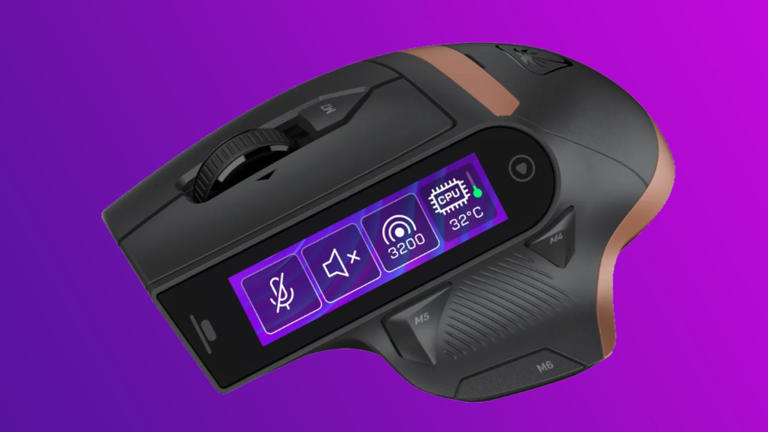 Turtle Beach's new 8K gaming mouse has a honking great touchscreen, and ...