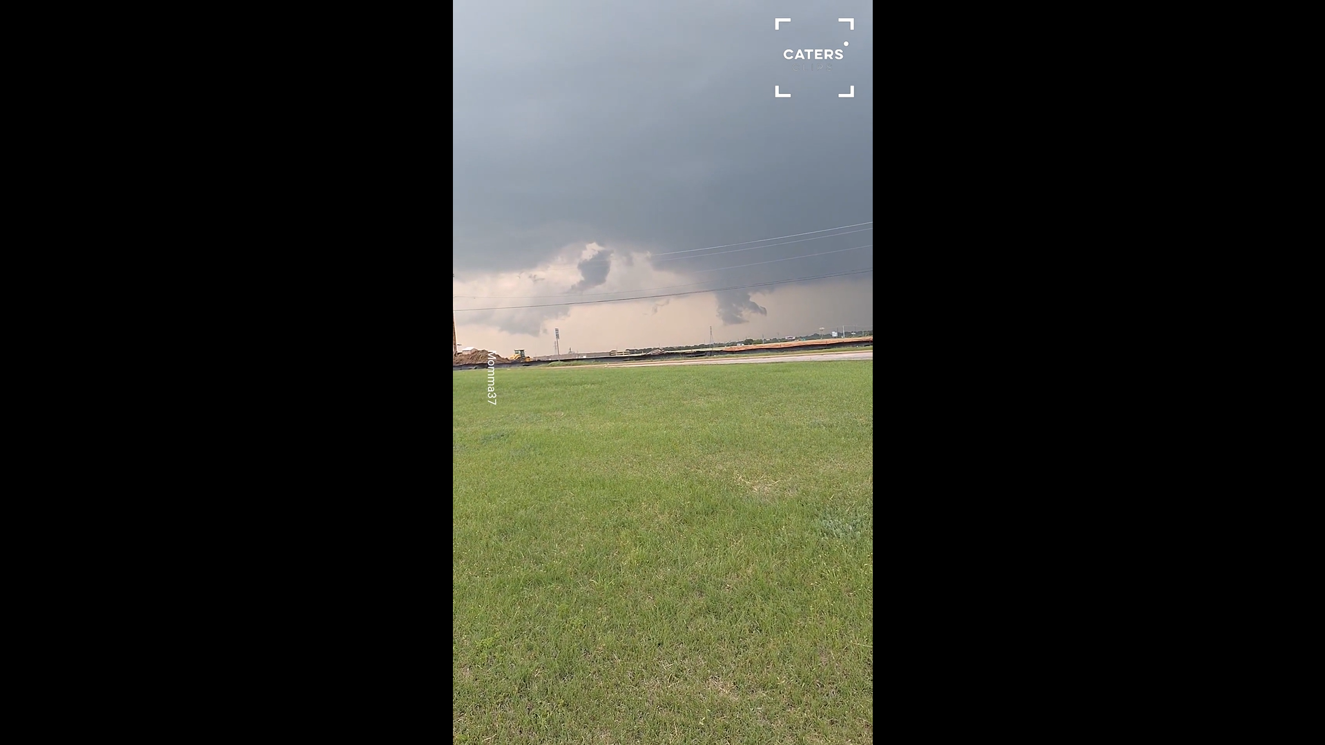 Twin tornadoes spotted in Texas during severe weather