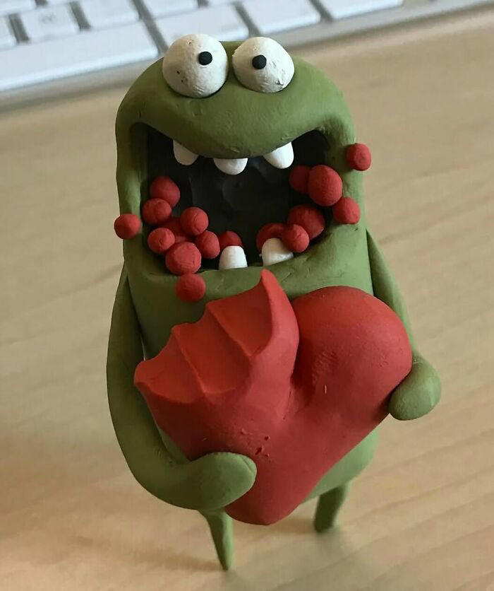 Hand-sculpted creatures with unique personalities (41 pics)