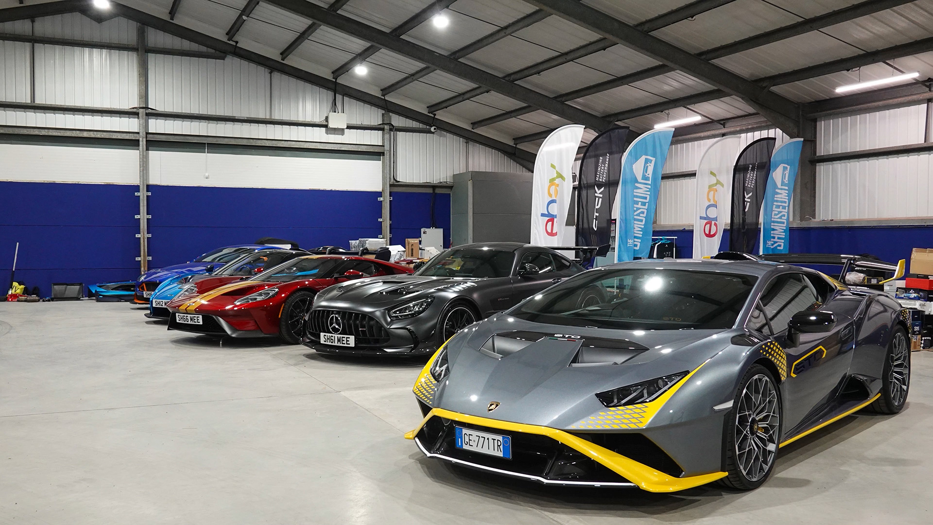 Inside a dream garage full of hypercars