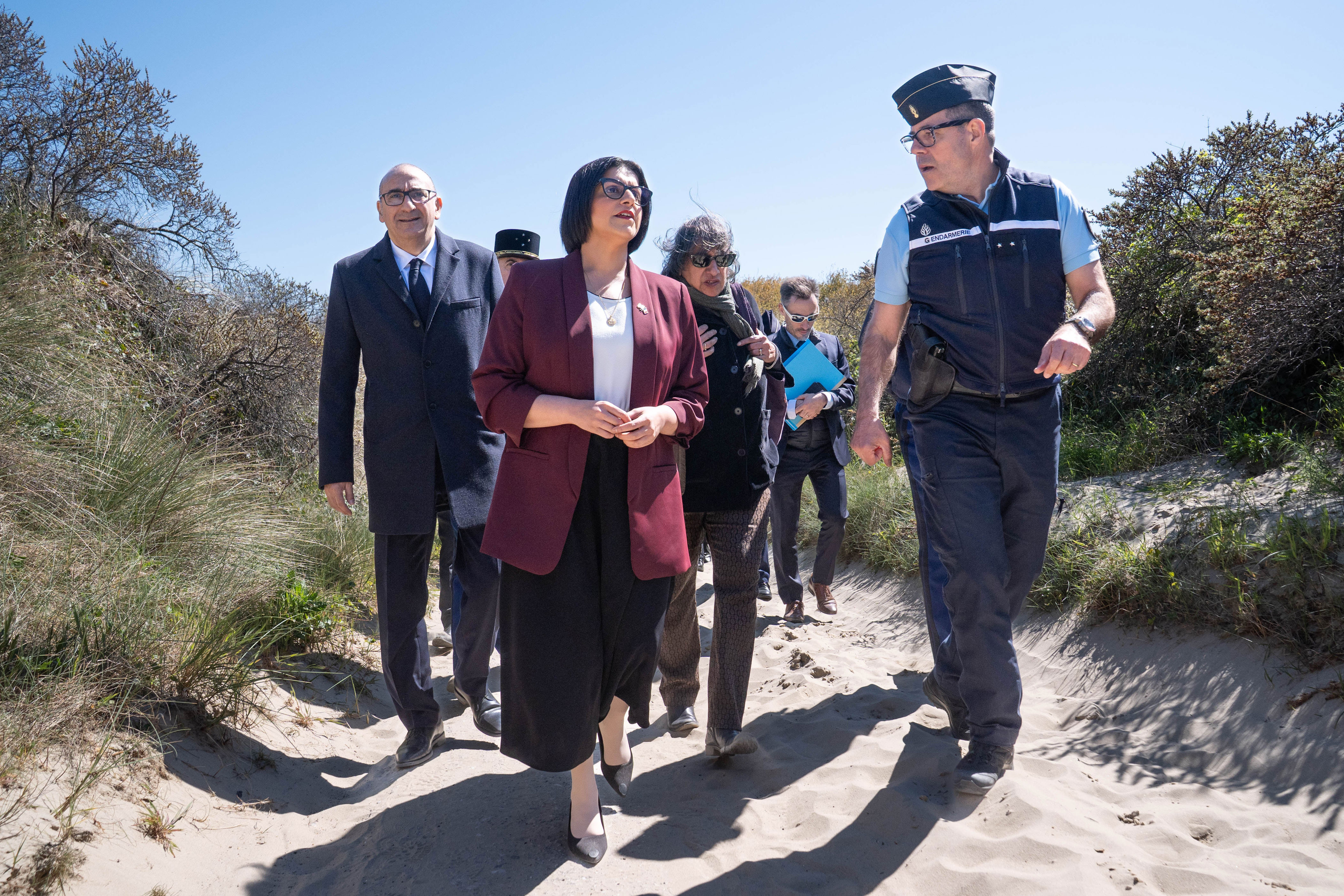 Home Secretary Shabana Mahmood, centre, signed a new agreement with France last week to try and drive down the number of arrivals (Stefan Rousseau/PA) (PA Wire)