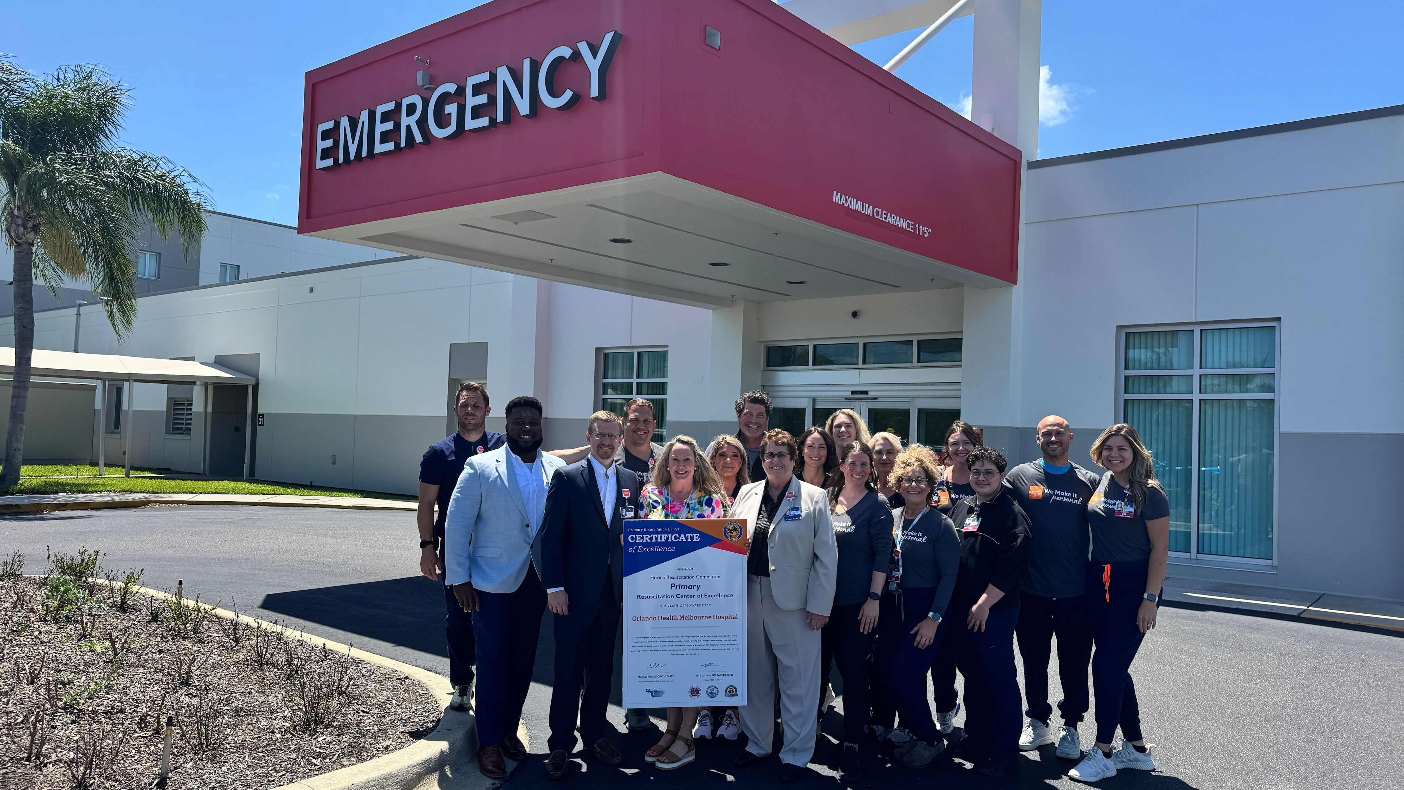 Melbourne hospital earns Brevard first cardiac care designation