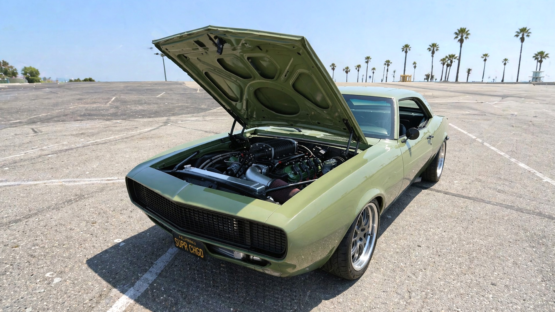 This Camaro SS was built from scratch in a home garage