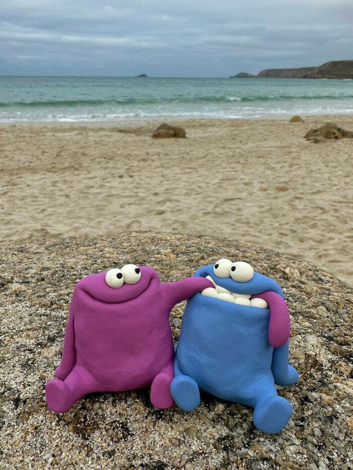 Hand-sculpted creatures with unique personalities (41 pics)