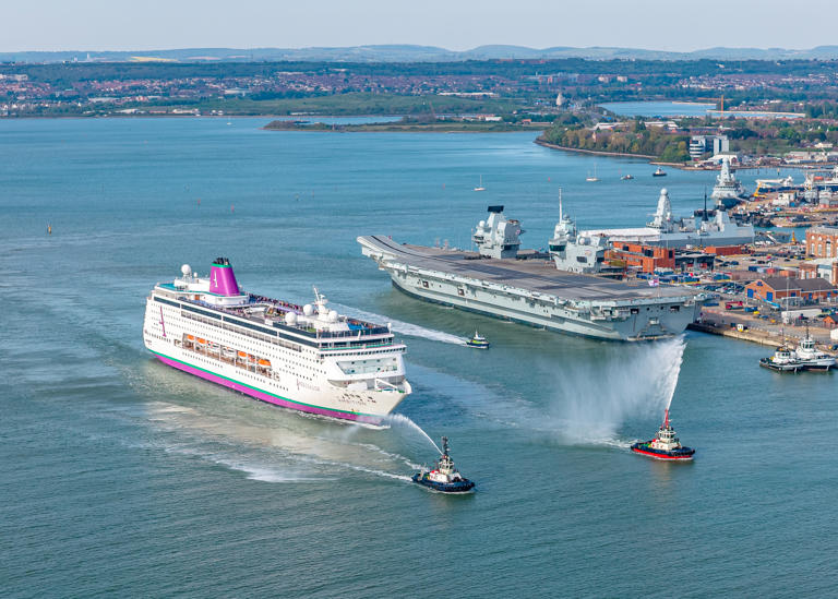 Explore the fabulous cruise ship MS Ambition complete with swimming ...