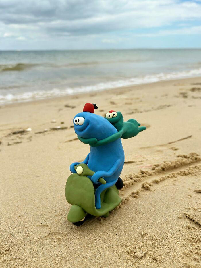 Hand-sculpted creatures with unique personalities (41 pics)