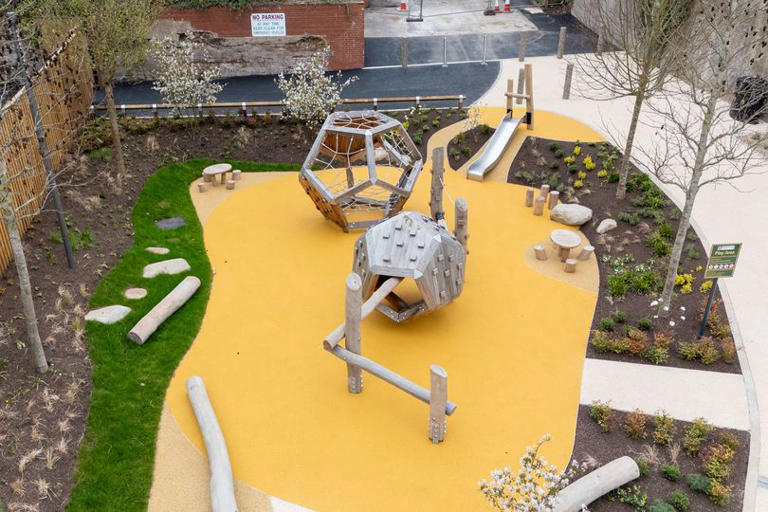 New park and playground opening near to shopping park just 45 minutes ...