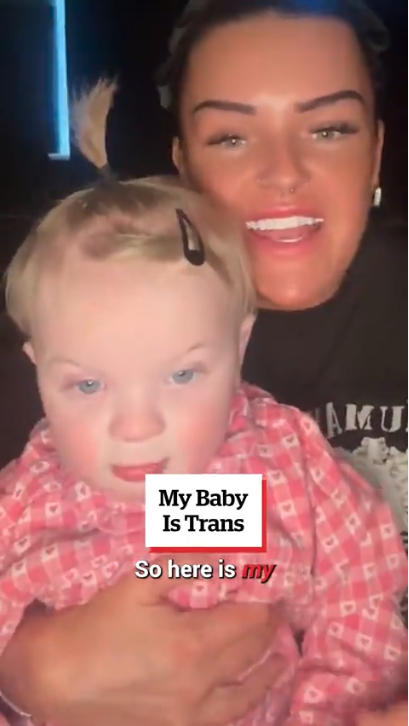 My baby is trans 👶🏳️‍⚧️