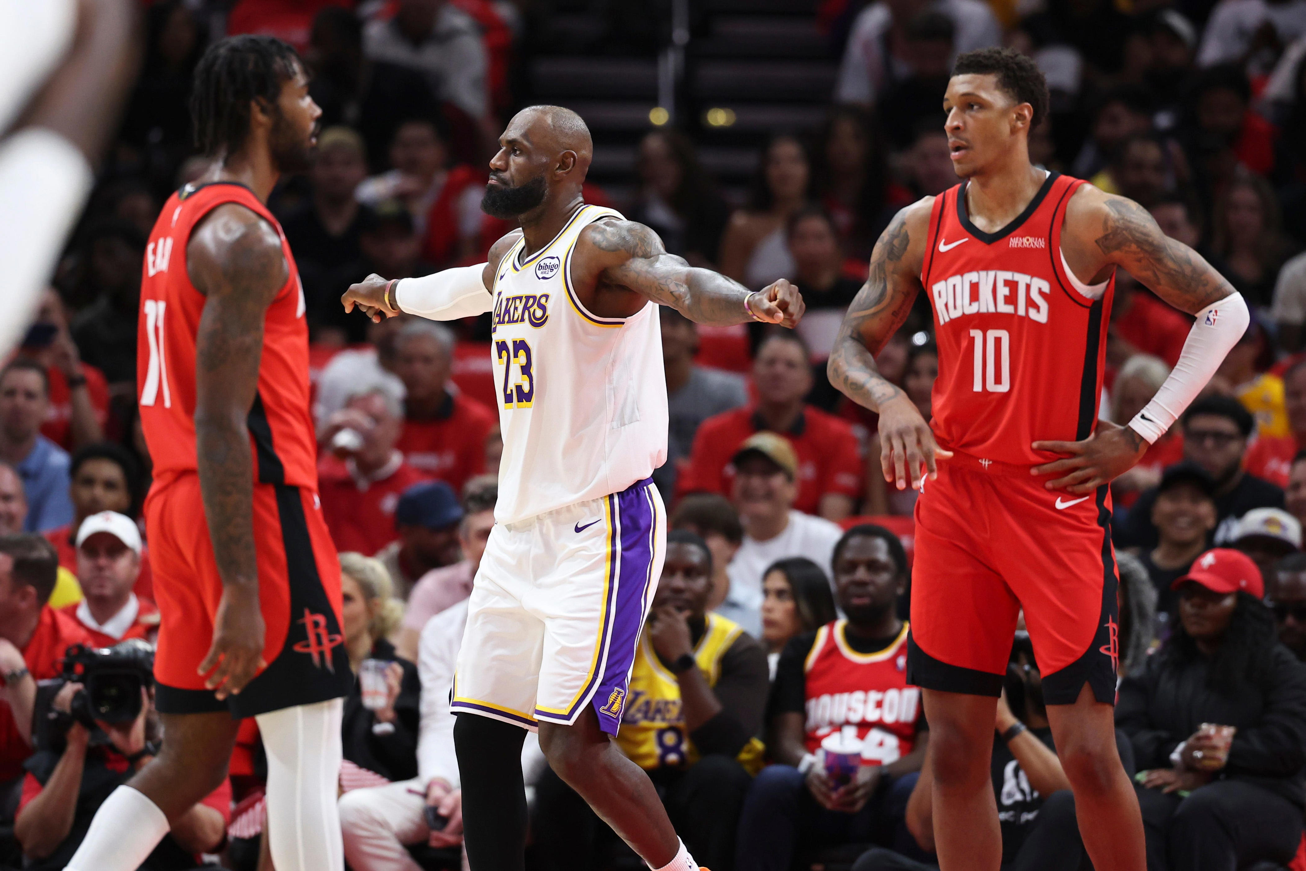 Houston Rockets vs Los Angeles Lakers odds for NBA playoffs game 5