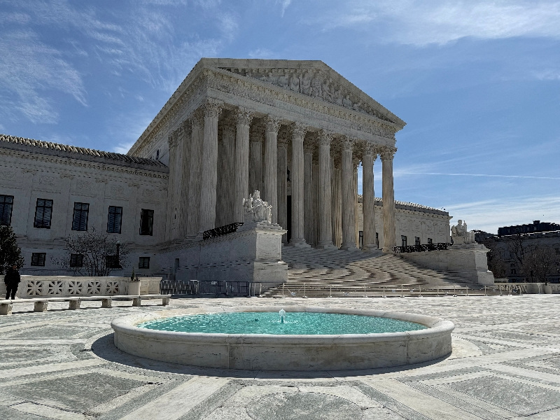 FILE PHOTO: The U.S. Supreme Court building in Washington, D.C.,