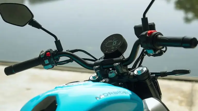 Morbidelli N125V has a liquid-cooled V-twin engine!