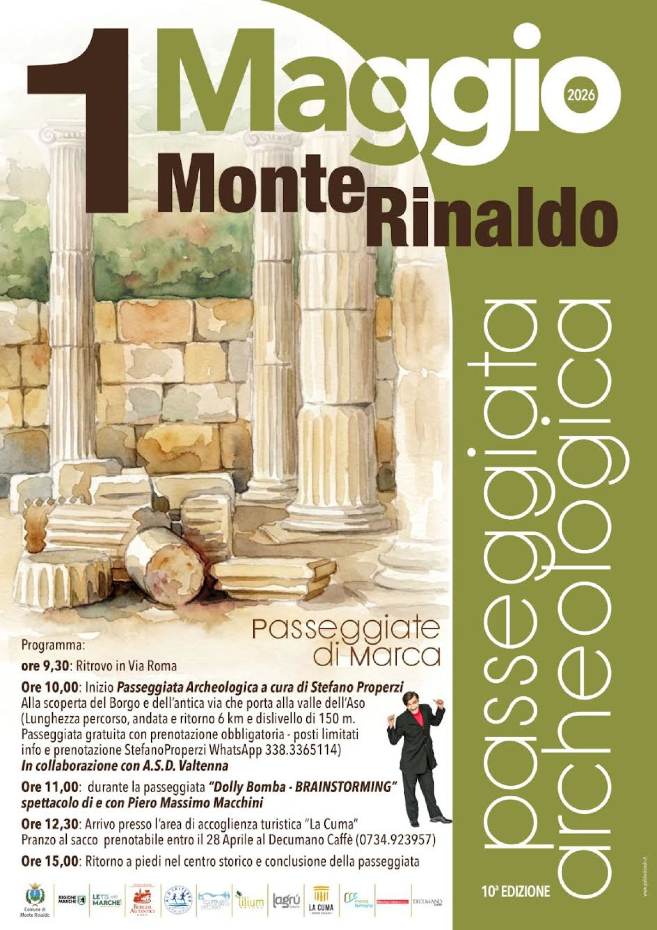 A Monte Rinaldo torna la passeggiata archeologica