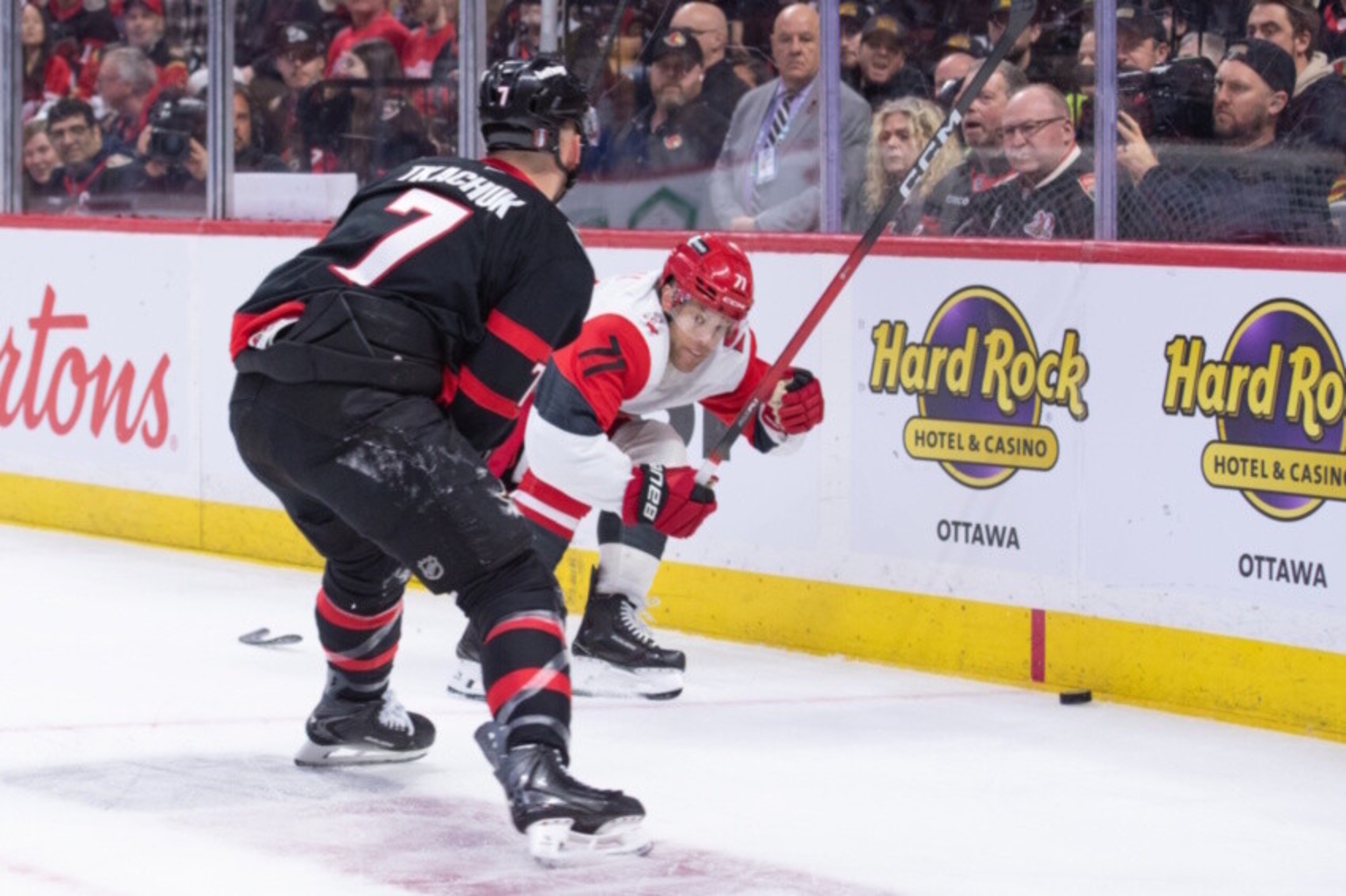 Has Brady Tkachuk played his last game with the Ottawa Senators?