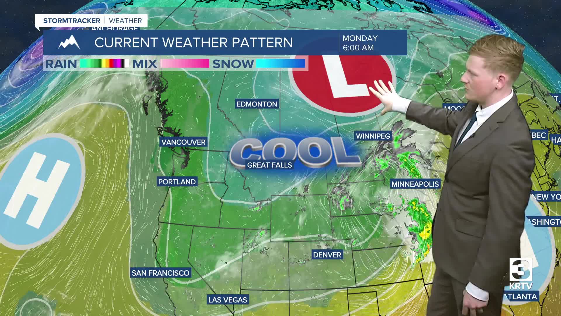 Cool and unsettled to start the week ahead of a quick return to warmer ...