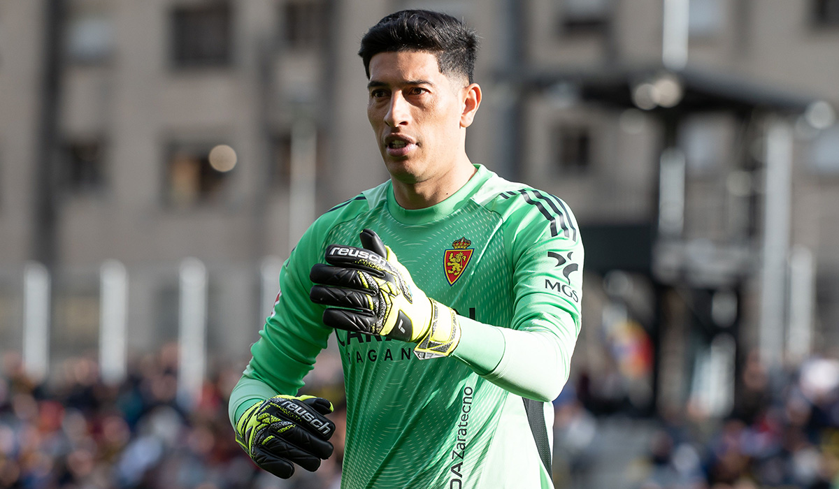 Esteban Andrada apologised after the match. Pic: Walter Cunha/NurPhoto/Shutterstock