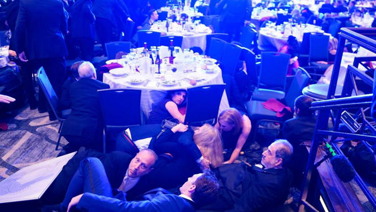 The media front: Inside the White House correspondents' chaos