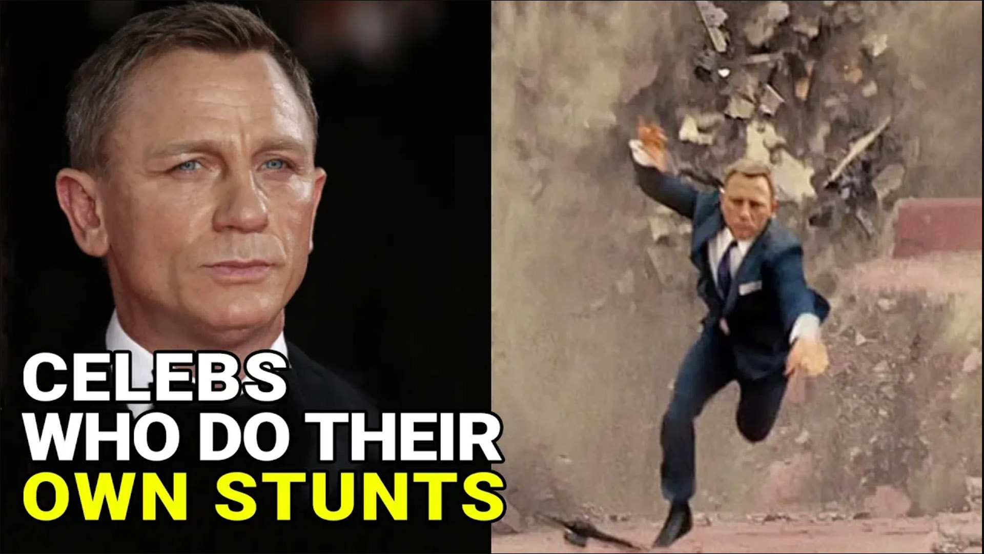Ten celebrities known for performing their own stunts