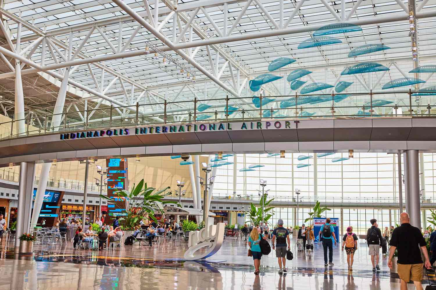 Woman, 38, plummets 50 feet to her death at Indianapolis International ...