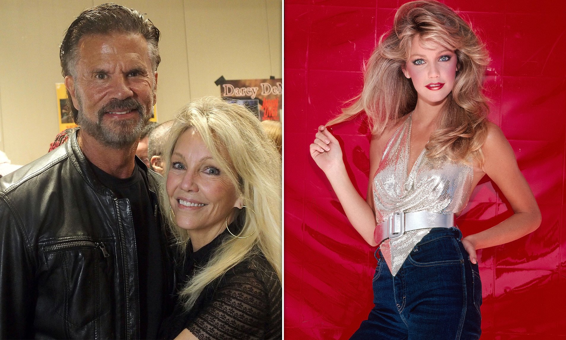 80s icons Heather Locklear, 64, and Lorenzo Lamas, 68, attend their ...