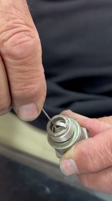 What actually makes a hot spark plug