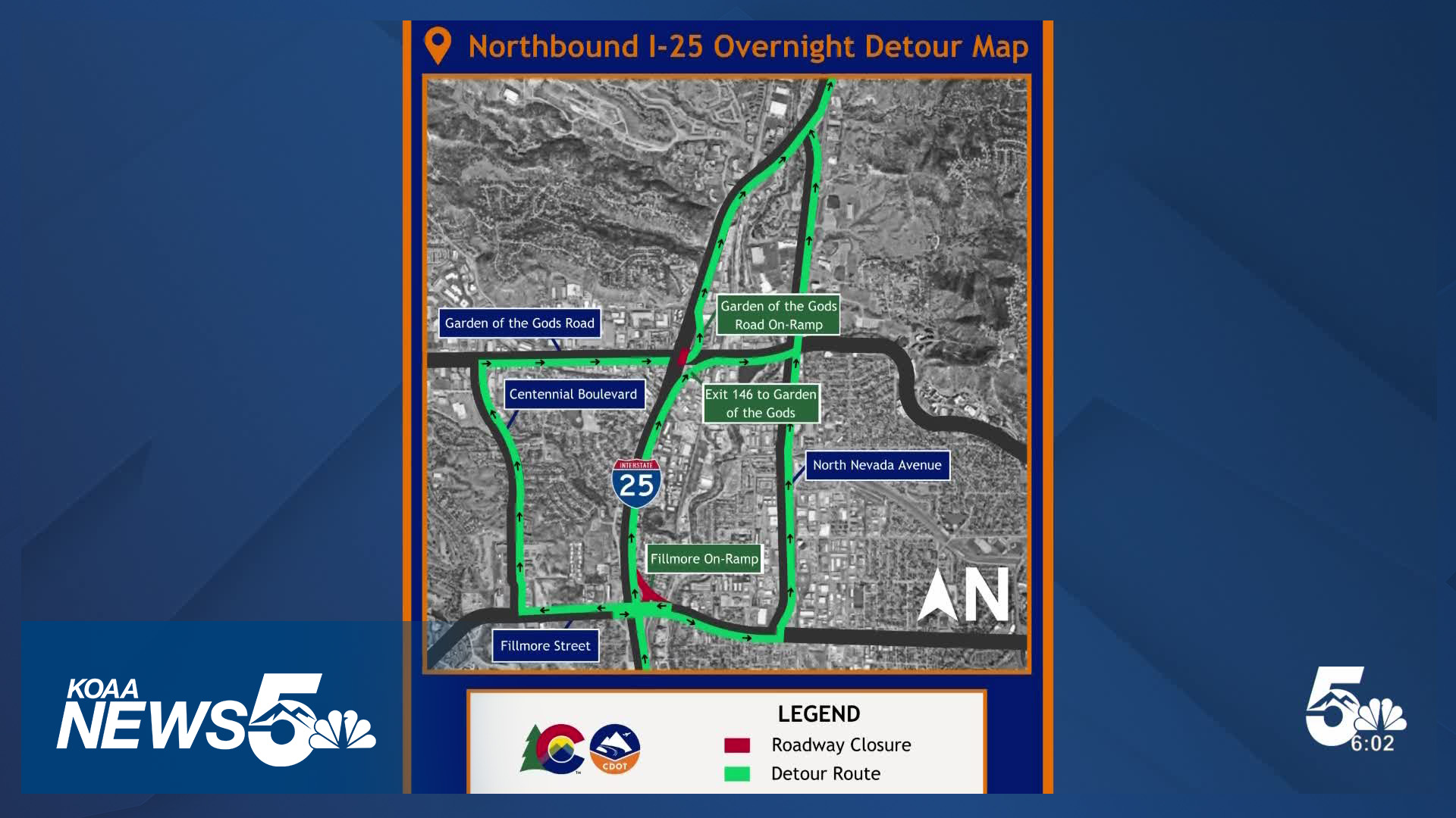 Commuter alert: What to know about this week's I-25 closures