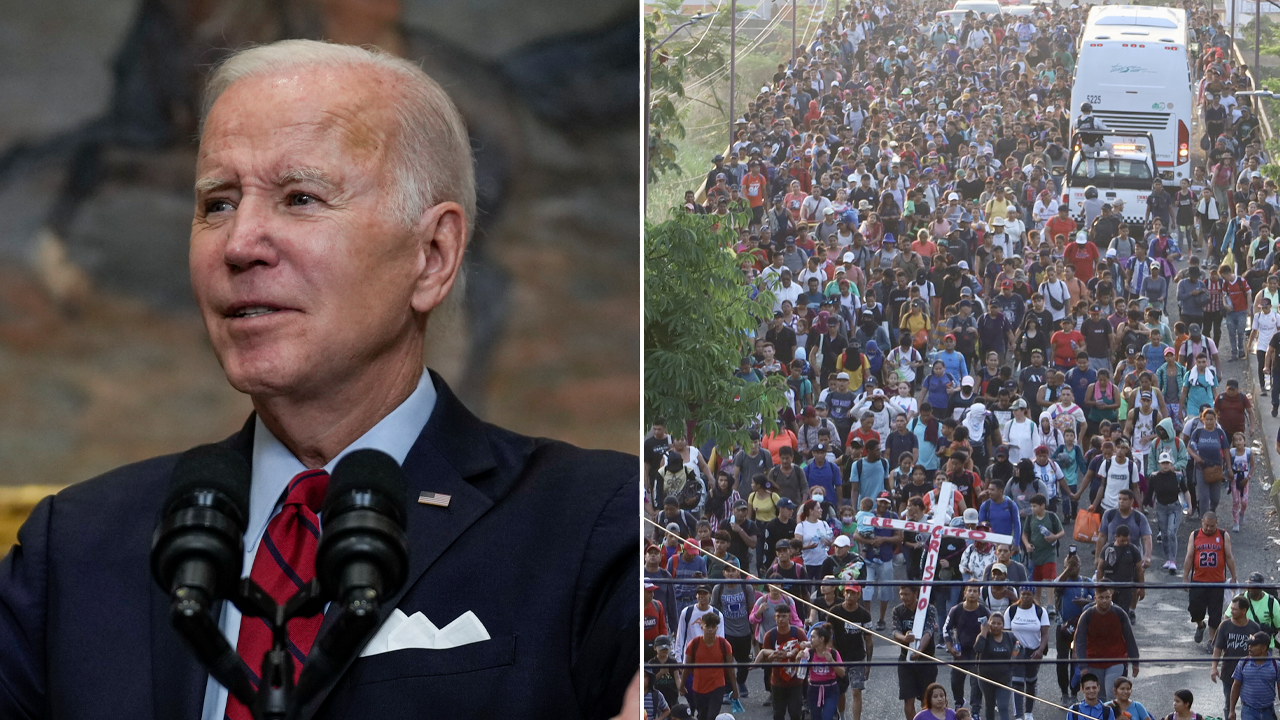 Former President Joe Biden's term in office was dogged by an ongoing crisis at the southern border.