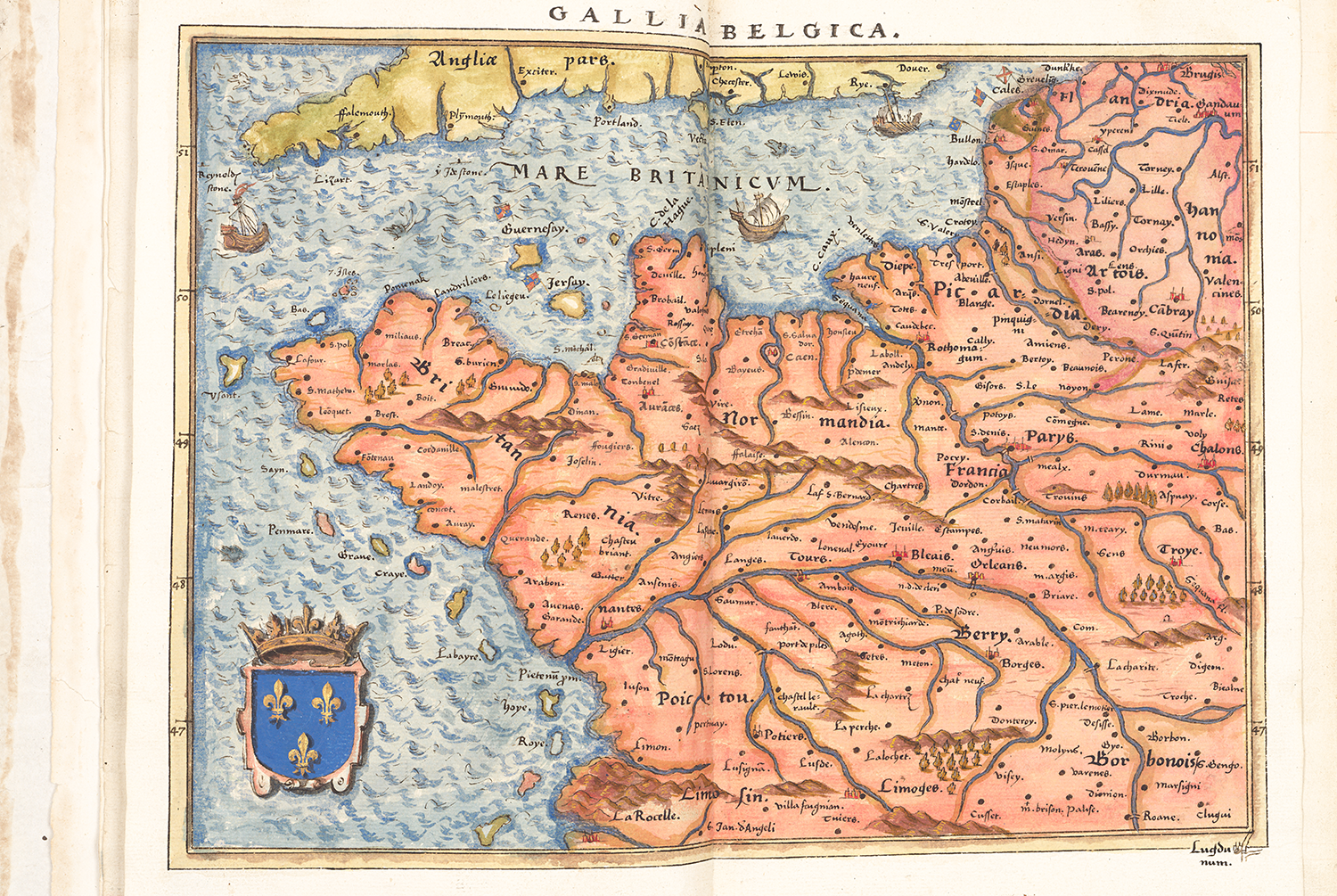 A collection of maps owned by England's first queen spent centuries ...