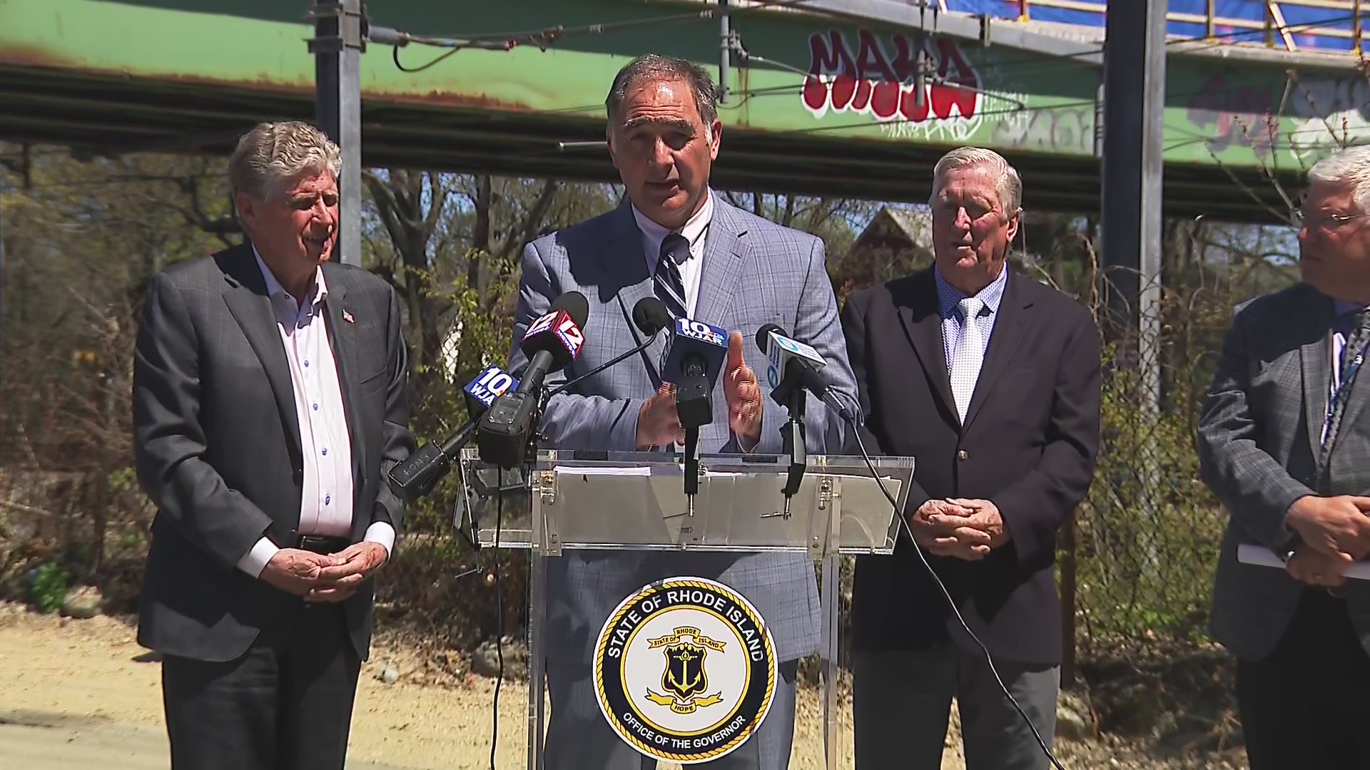 Video now: RI officials give update on Cranston ramp closure
