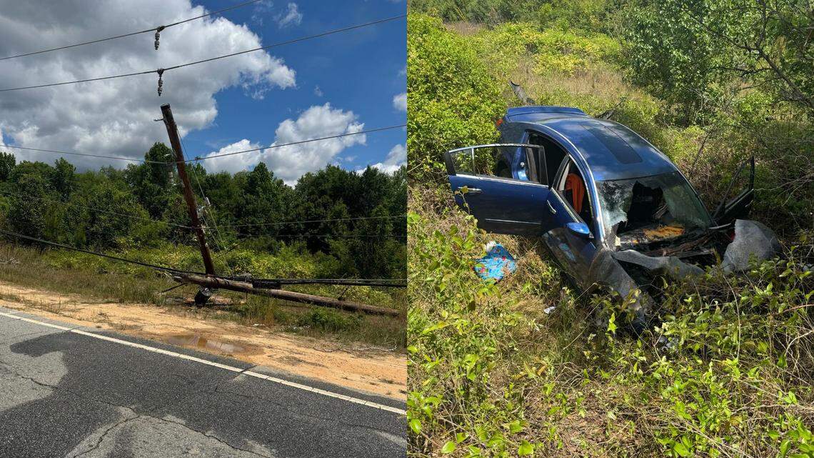 Woman, 53, dies in single-vehicle crash on Harrison Road in Macon