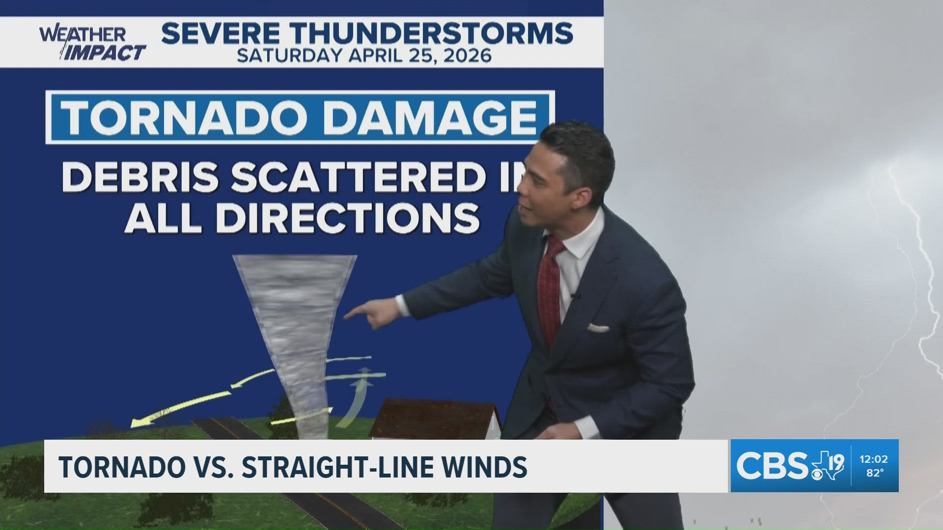 Deadly tornadoes rip through North Texas, killing at least 2