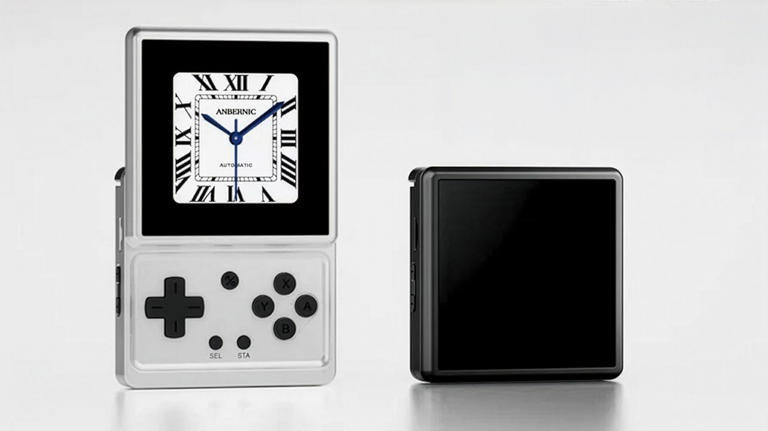 Cross an iPod and a Game Boy and this is what you get – a retro gaming ...