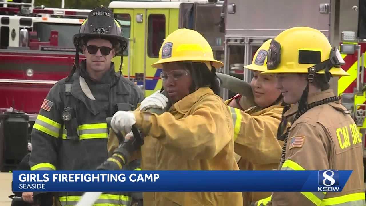 Fire camp in Seaside inspires girls to pursue firefighting careers