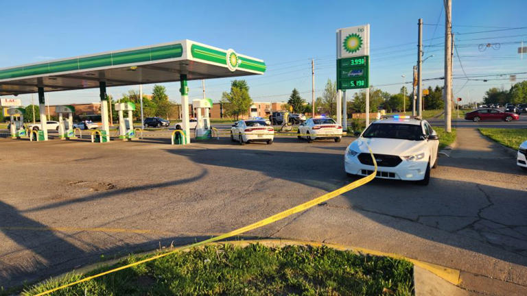 Murder suspect arrested less than hour after deadly gas station shooting