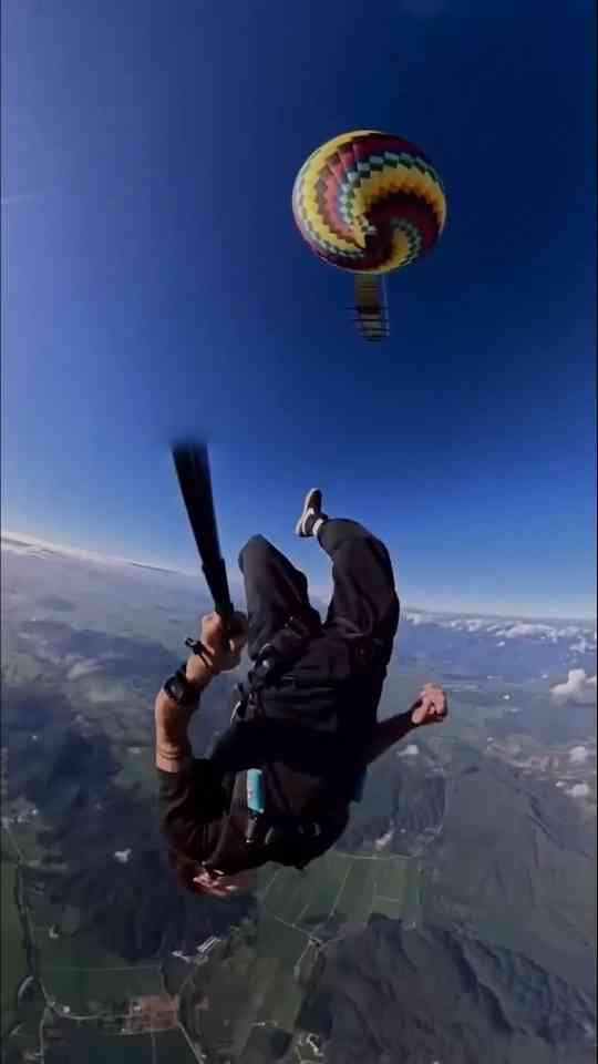 Imagine standing at the top of the world’s highest slip & slide