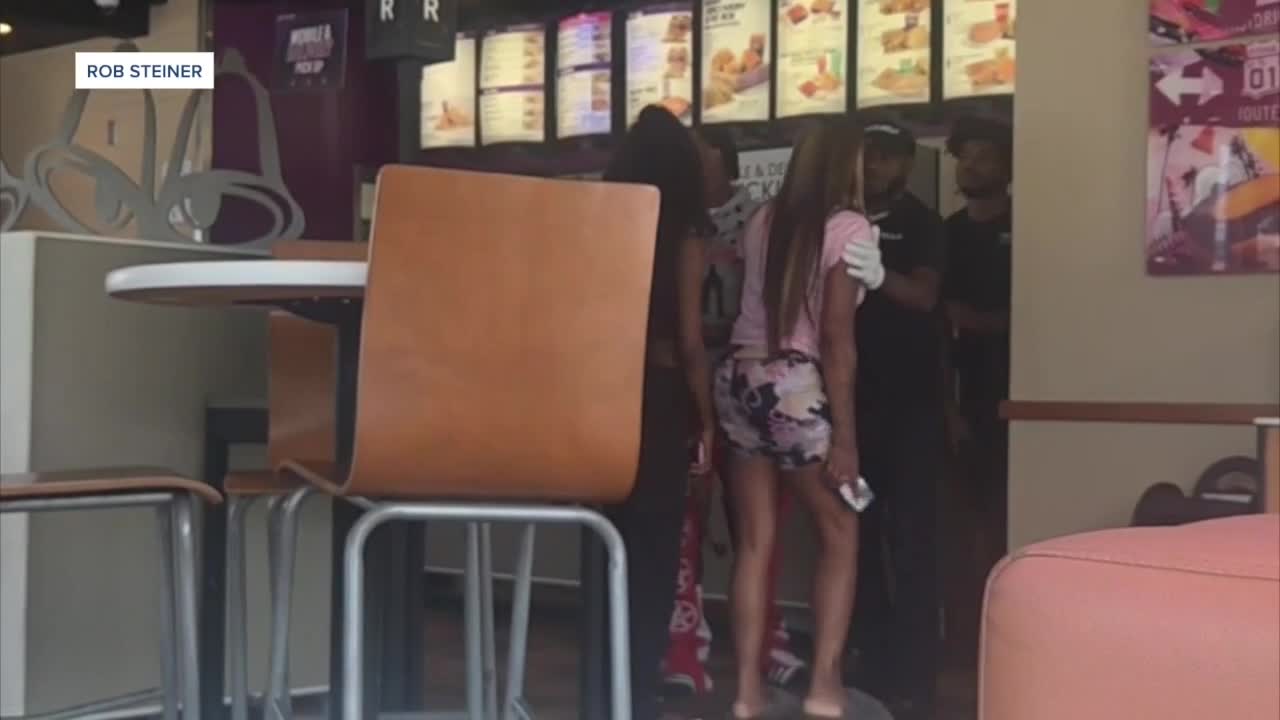1 injured, 1 person in custody after shooting at West Palm Beach Taco Bell