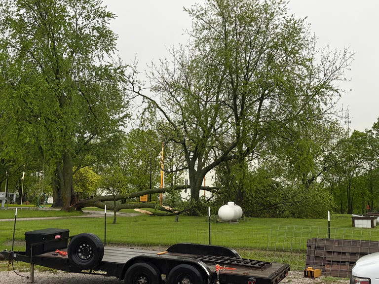 Photos: Damage left behind after storms roll through Kansas City metro