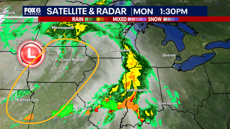 Southeast Wisconsin weather: Severe storms, heavy rain possible Monday
