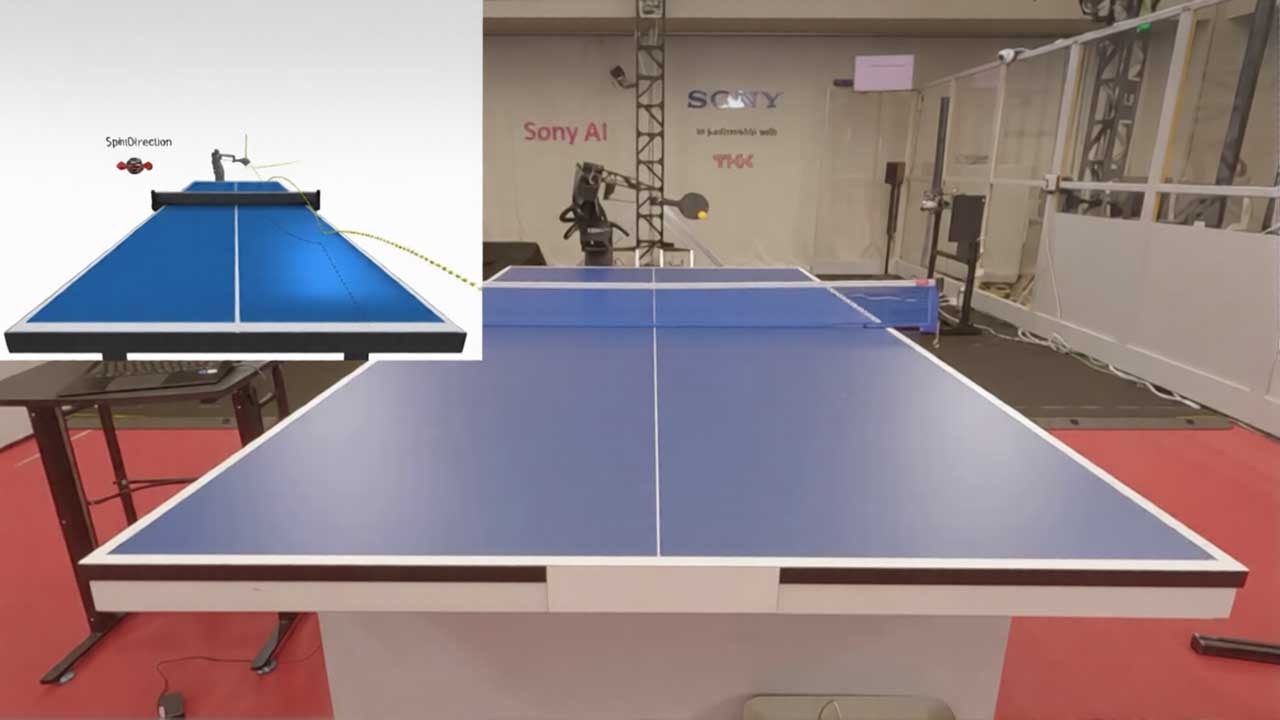 Sony's Ace robot defeats elite human table tennis players