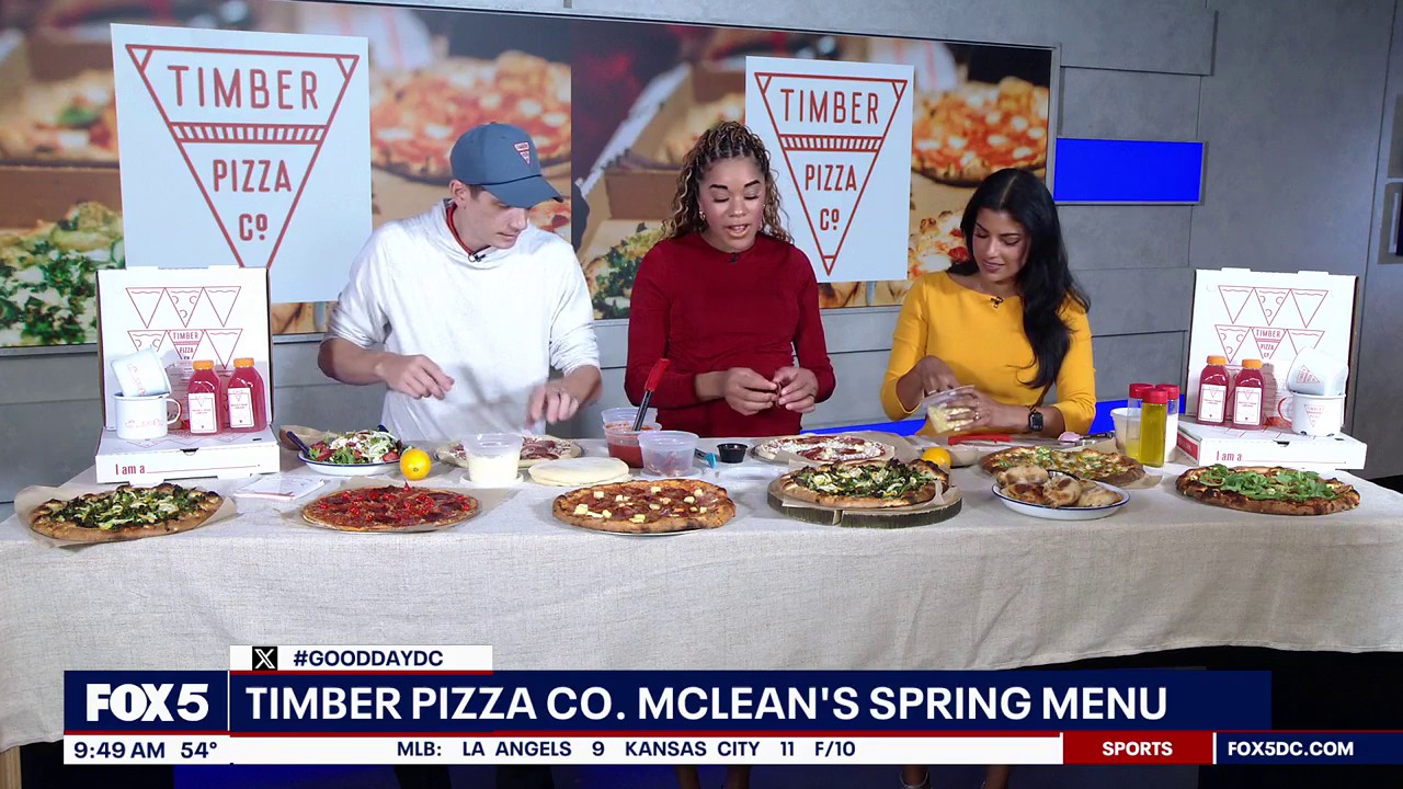 Timber Pizza, McLean: Spring menu