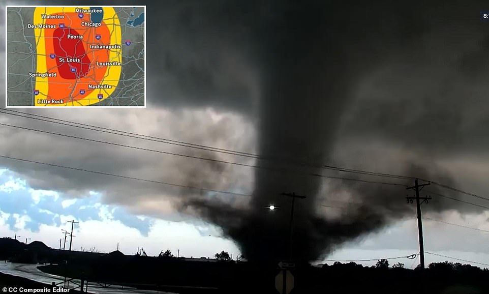 Meteorologists: Tornado outbreak to strike 12 states across US heartland