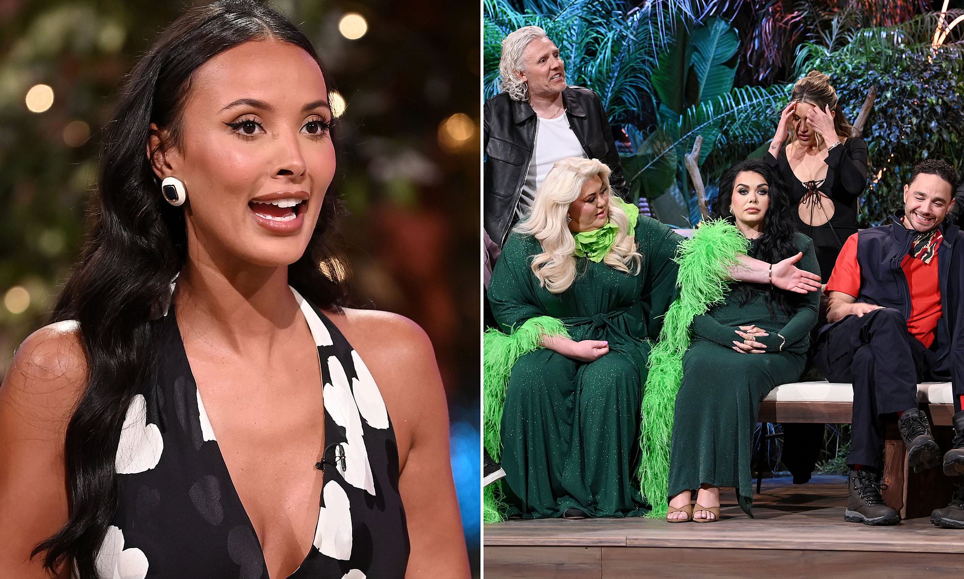 Maya Jama wades into the I'm a Celeb live final row