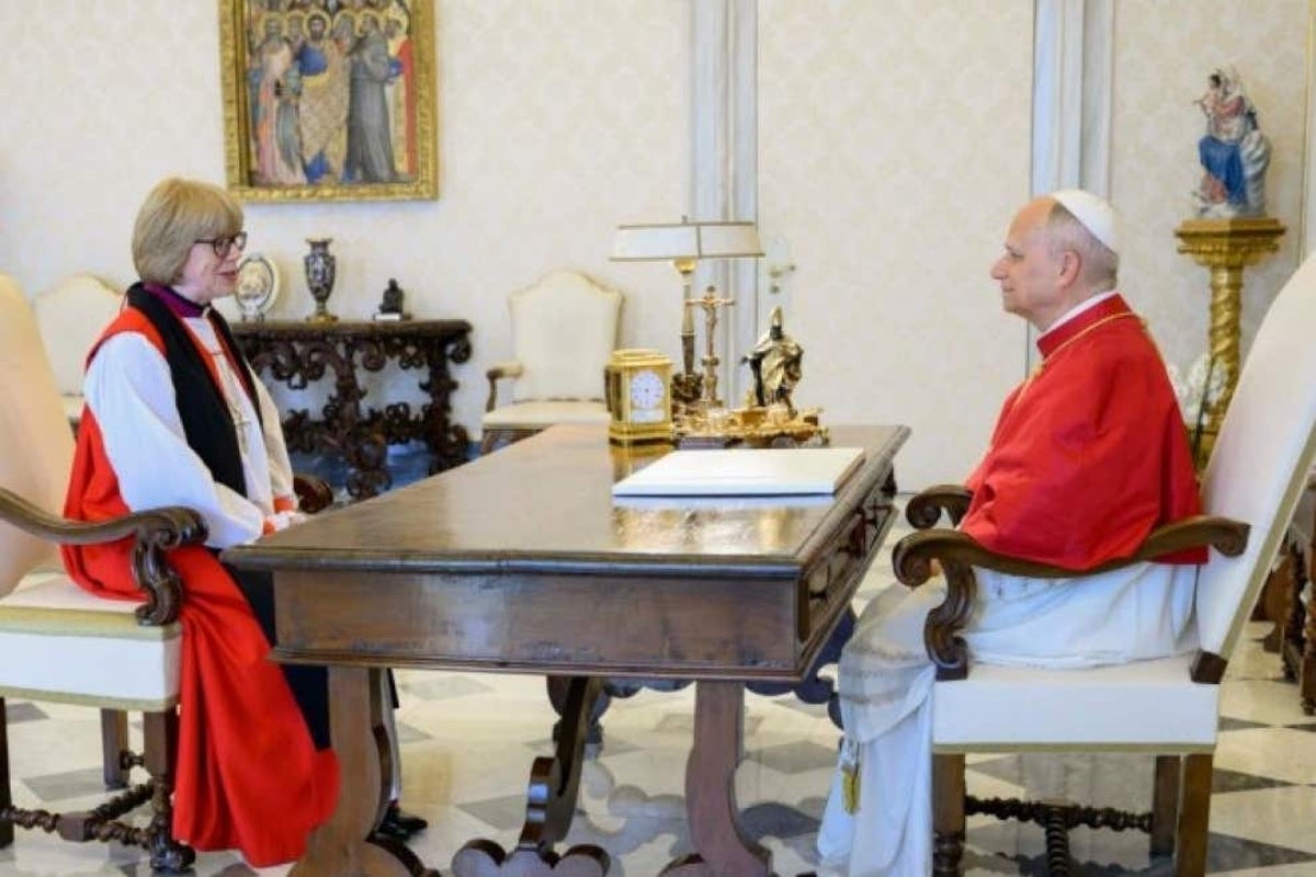 Pope meeting significant 'regardless of me being a woman', says archbishop