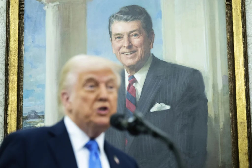They called Reagan an 'amiable dunce.' Now it's Trump's turn
