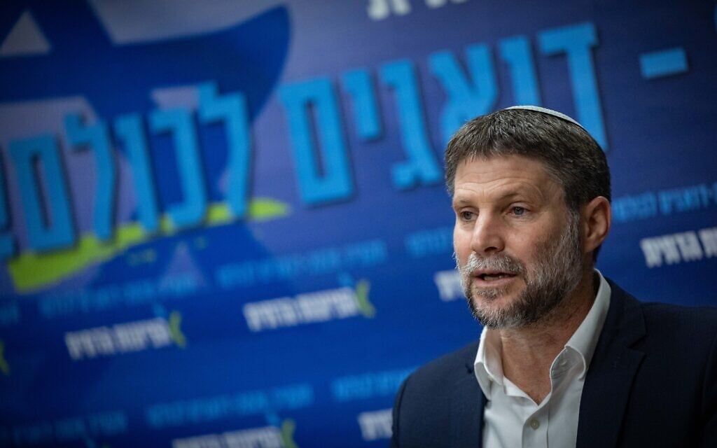 Smotrich blames AG, previous government for surging homicide rate in ...