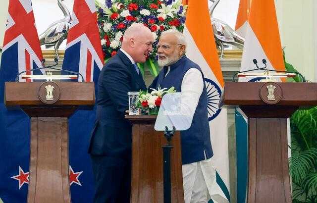 India–New Zealand FTA set for implementation within this year; PM Modi ...