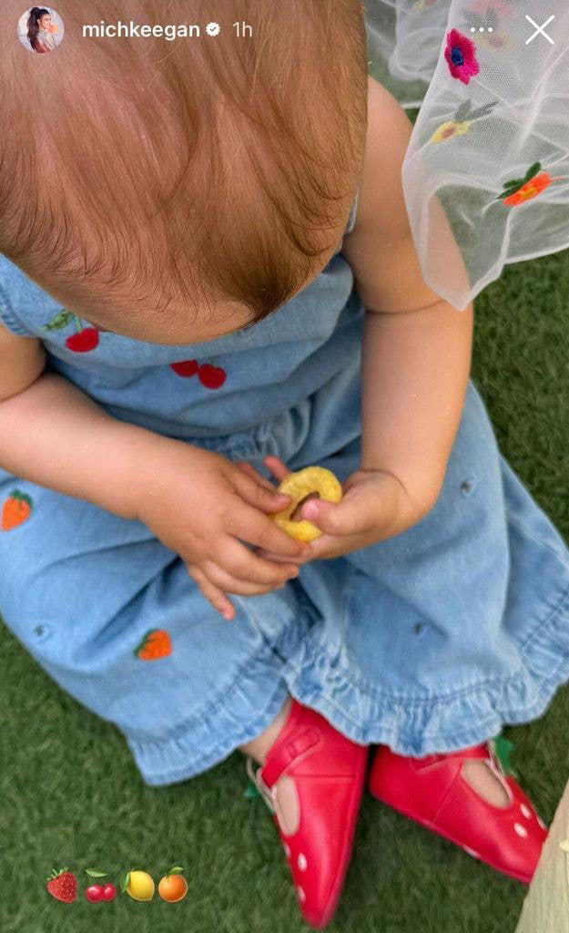 Michelle Keegan's daughter Palma is a tiny fashionista in ...