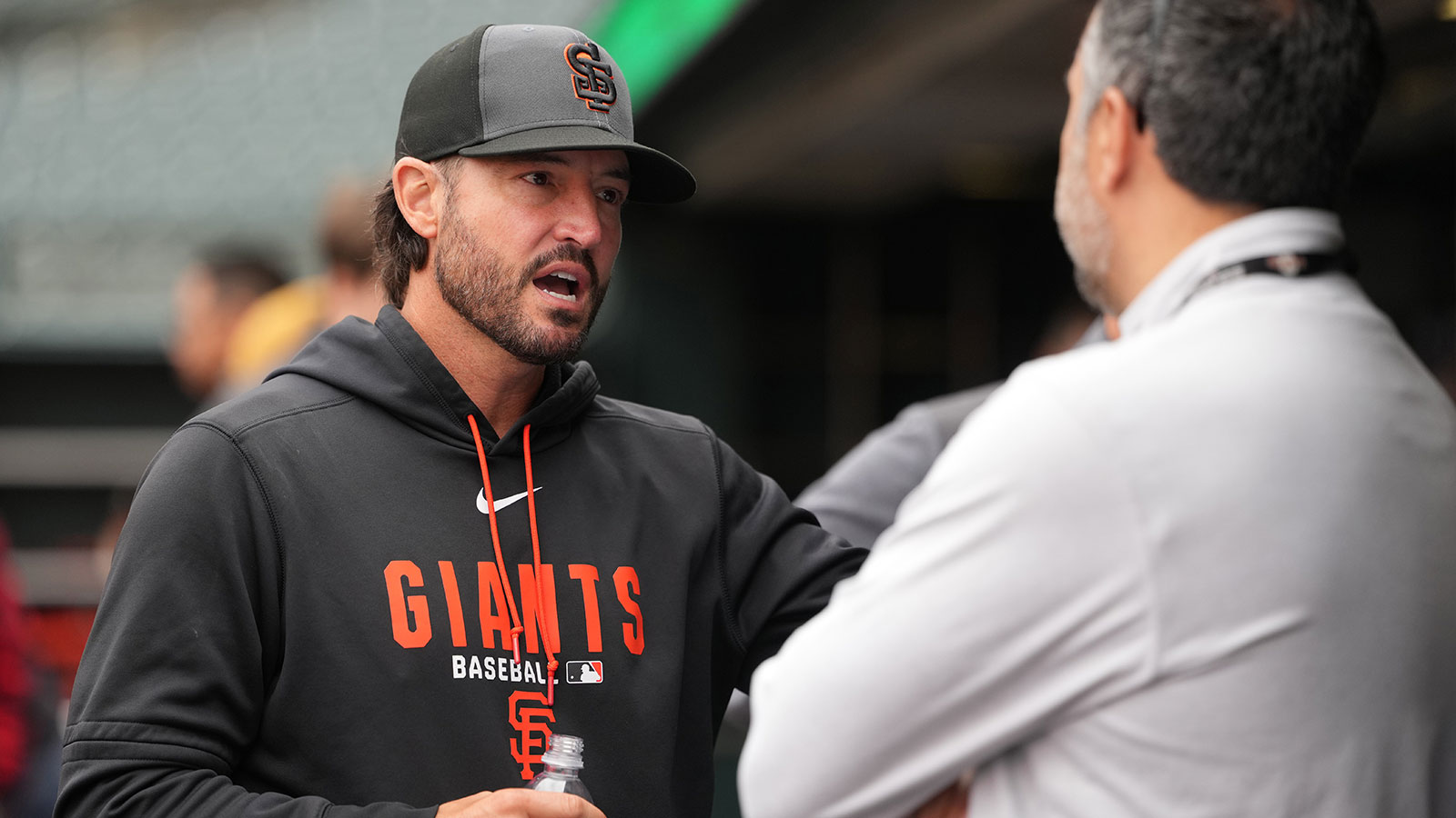 Giants’ Tony Vitello drops hilarious Drew Gilbert take with Rafael ...