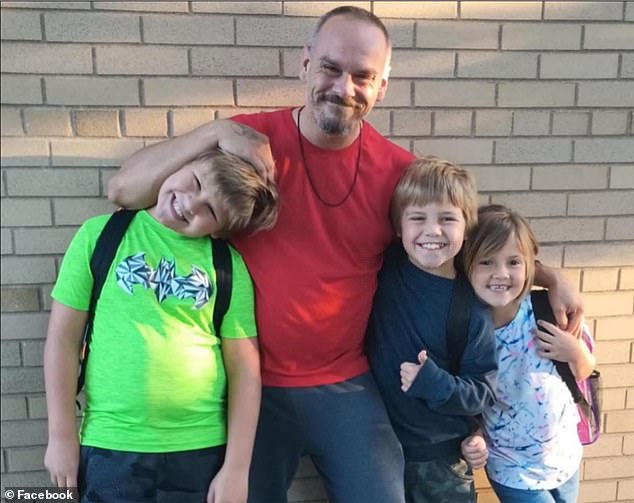 Father charged after allegedly leaving his 3 kids in burning home